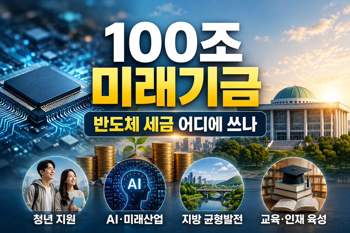100조 미래대응기금 만든다…반도체 세금 어디에 쓰이나