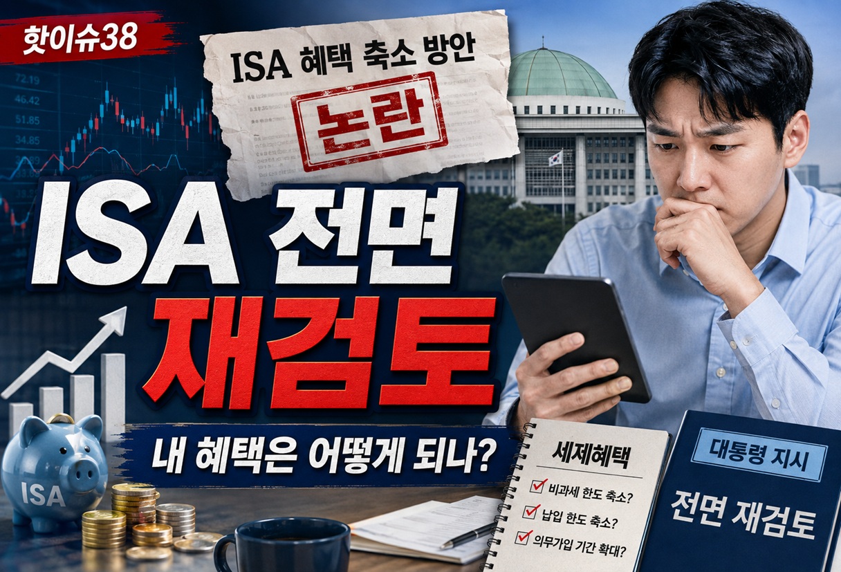 ISA 혜택 축소, 전면 재검토