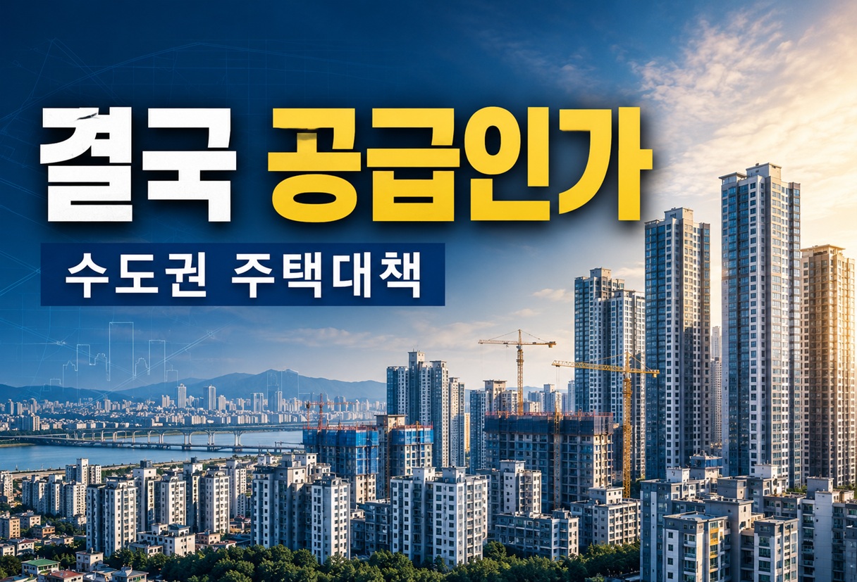 수도권 주택 공급 | 집값 안정 대책 어디까지