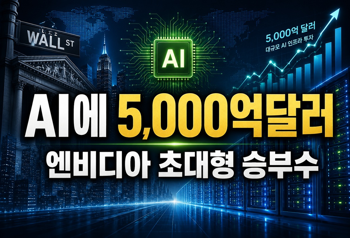 AI에 5,000억달러…엔비디아 초대형 승부수